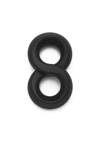 Soft Silicone Jock C-Ring Black SCALA