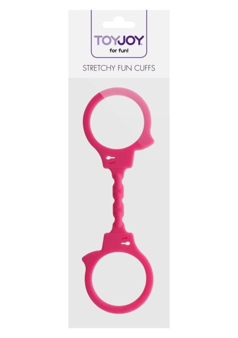 Stretchy Fun Cuffs Pink TOYJOY