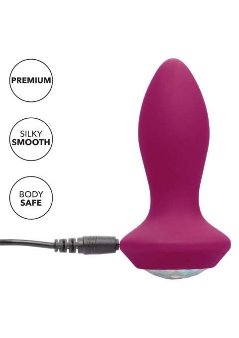 Vibrating Petite Crystal Probe Purple SCALA