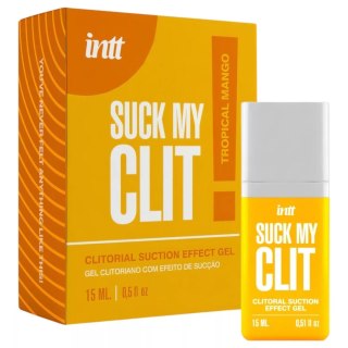 Żel ssący wibrujący chłodzący Intt Suck My Clit mango 15 ml Intt