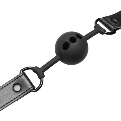 Bedroom Fantasies - Breathable Silicone Ball Gag Black ONE-DC B.V.