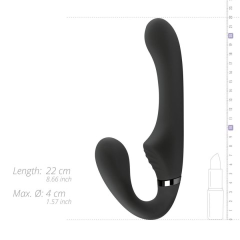 No-Parts - Avery Strapless Strap-On Vibrating Dildo - 22 cm ONE-DC B.V.