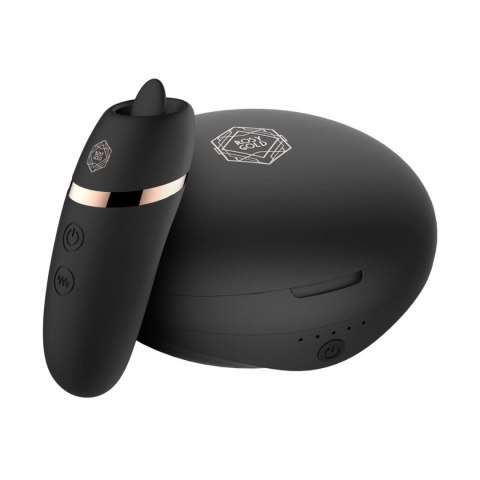 Rosy Gold - Licking Stimulator with Luxury Charging Case - Black ONE-DC B.V.