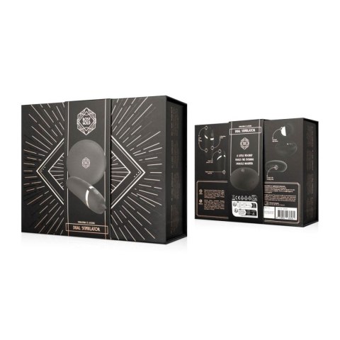 Rosy Gold - Licking Stimulator with Luxury Charging Case - Black ONE-DC B.V.
