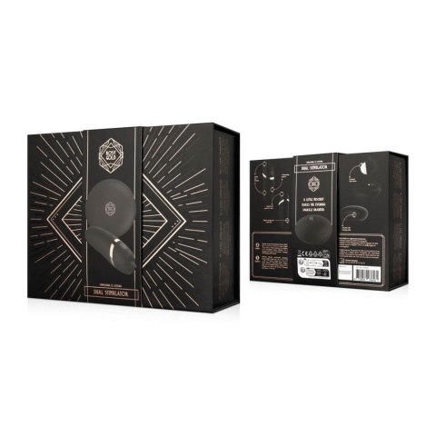 Rosy Gold - Licking Stimulator with Luxury Charging Case - Black ONE-DC B.V.