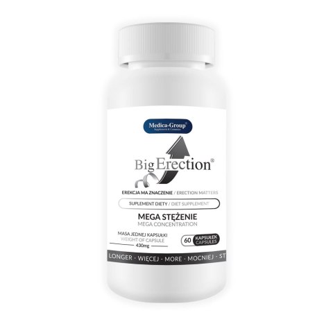 Supl.diety-Big Erection - kapsułki 60 szt Medica-Group Sp. z o.o.