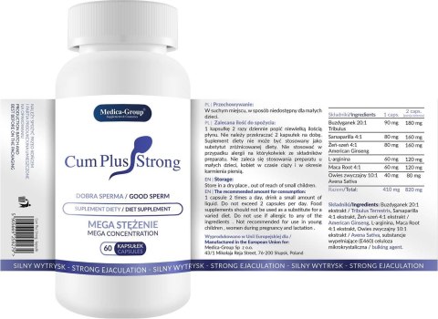 Supl.diety-Cum Plus Strong - 60 caps Medica-Group Sp. z o.o.