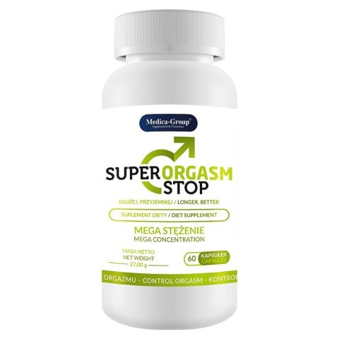 Supl.diety-Super Orgasm Stop - 60 caps Medica-Group Sp. z o.o.