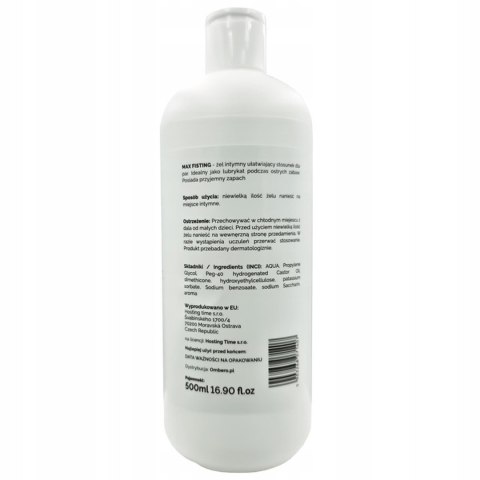 Żel-Max Fisting 500ml NEXT LEVEL Sp. z o.o.