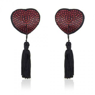 Bielizna-Heart shine nipples tassels (rosso) MSX Distribution S.r.l.