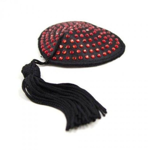 Bielizna-Heart shine nipples tassels (rosso) MSX Distribution S.r.l.