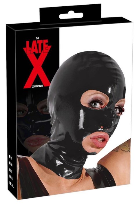 Latex Mask black ORION