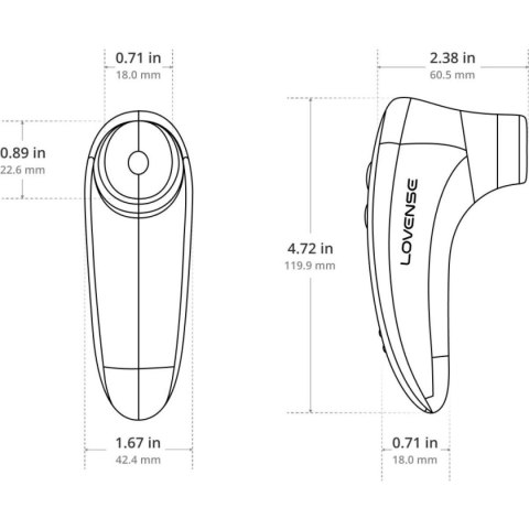 Lovense Tenera 2 Clitoral Suction Stimulator Lovense - Boys of Toys Sp. z o.o.