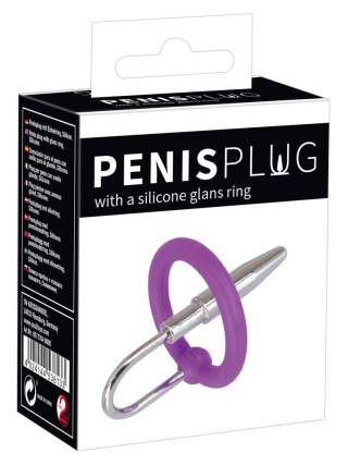 Penis Plug+Silicone Glans Ring ORION