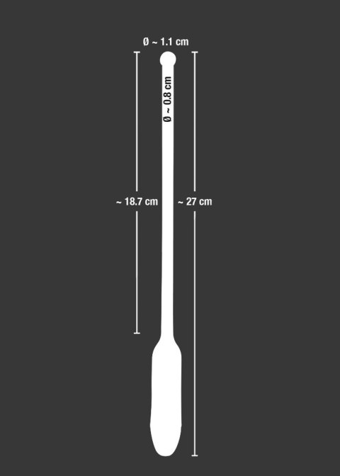 Wibrujący masażer prostaty silikonowy You2Toys 27 cm You2Toys