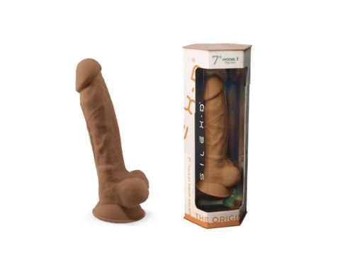Dildo- Model 1 (7'') Caramel BOX CNEX A.I.E.,S.L.