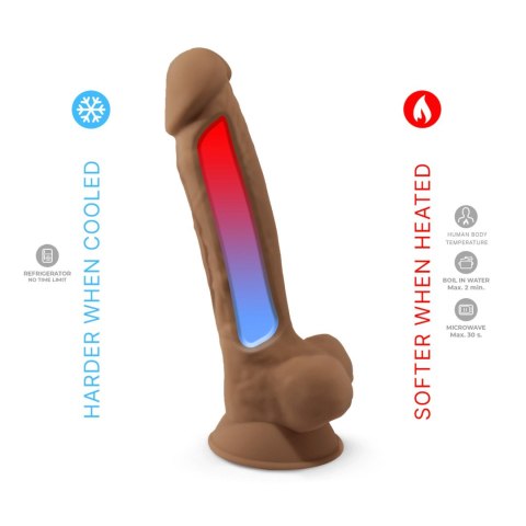 Dildo- Model 1 (7'') Caramel BOX CNEX A.I.E.,S.L.