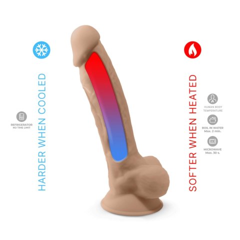 Dildo-SD.Model 1 (8"") Flesh BOX Silexd