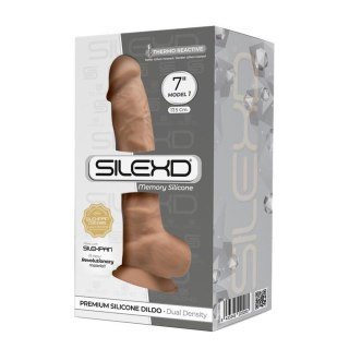 Dildo realistyczne Silexd Model 1 karmelowy 17 cm Silexd