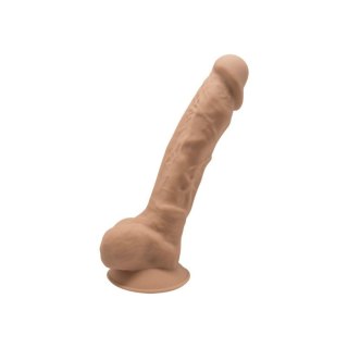 Dildo realistyczne Silexd Model 1 karmelowy 17 cm Silexd