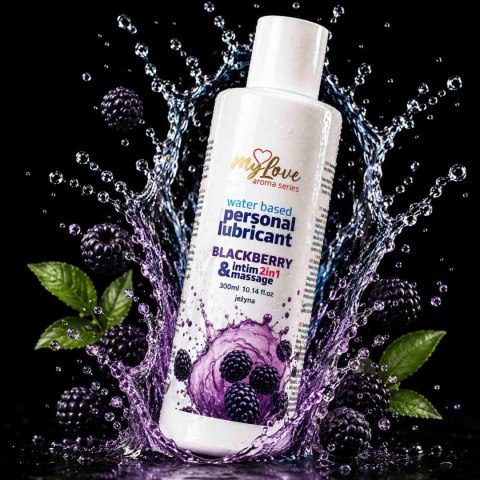 MyLove Aroma Series Intim&Massage 2in1 Blackberry 300ml Boys of Toys Sp. z o.o.