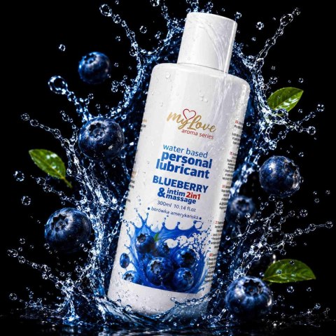 MyLove Aroma Series Intim&Massage 2in1 Blueberry 300ml Boys of Toys Sp. z o.o.