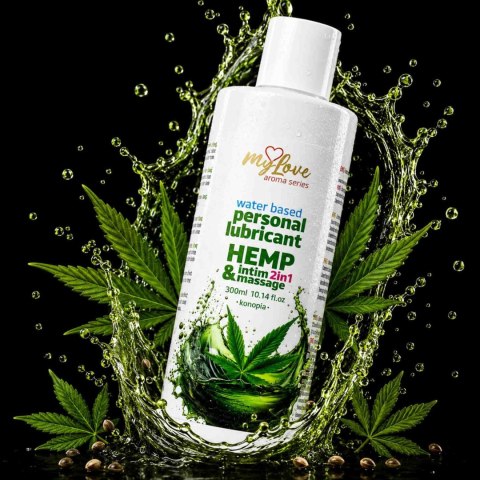 MyLove Aroma Series Intim&Massage 2in1 Hemp 300ml Boys of Toys Sp. z o.o.