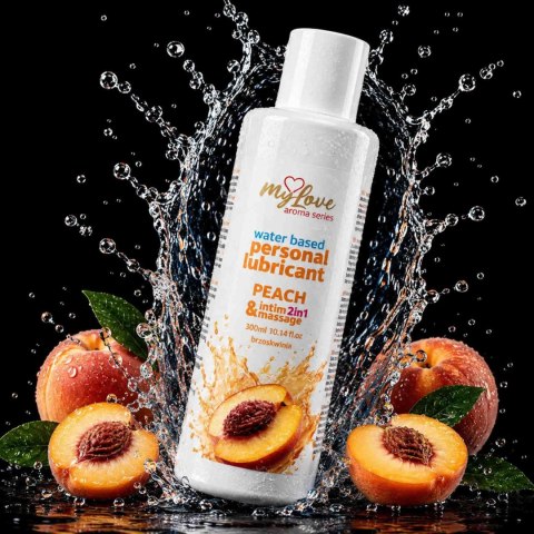 MyLove Aroma Series Intim&Massage 2in1 Peach 300ml Boys of Toys Sp. z o.o.