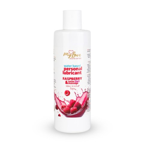 MyLove Aroma Series Intim&Massage 2in1 Raspberry 300ml Boys of Toys Sp. z o.o.