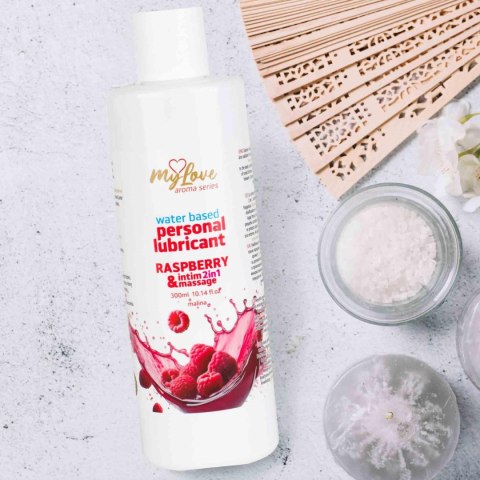 MyLove Aroma Series Intim&Massage 2in1 Raspberry 300ml Boys of Toys Sp. z o.o.