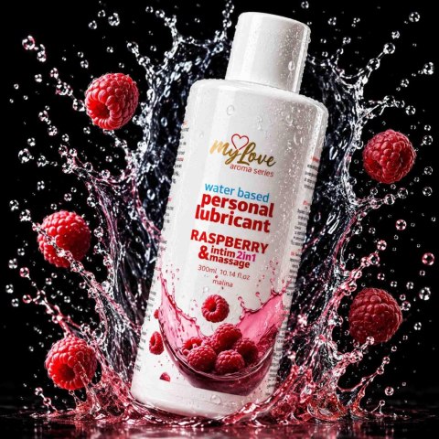 MyLove Aroma Series Intim&Massage 2in1 Raspberry 300ml Boys of Toys Sp. z o.o.