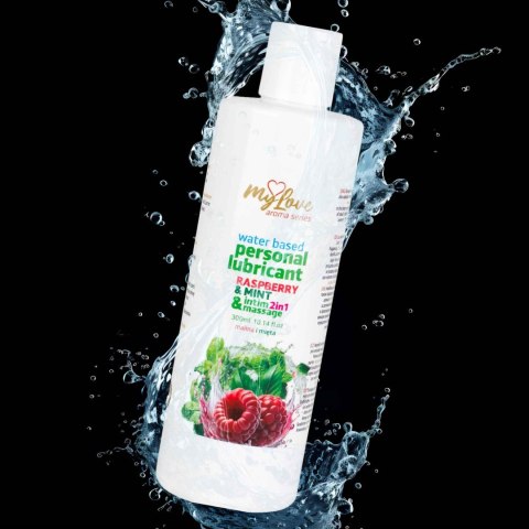 MyLove Aroma Series Intim&Massage 2in1 Raspberry & Mint 300ml Boys of Toys Sp. z o.o.