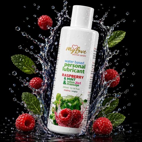 MyLove Aroma Series Intim&Massage 2in1 Raspberry & Mint 300ml Boys of Toys Sp. z o.o.