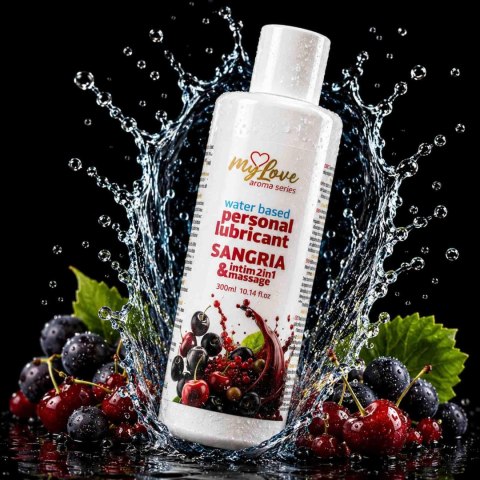 MyLove Aroma Series Intim&Massage 2in1 Sangria 300ml Boys of Toys Sp. z o.o.