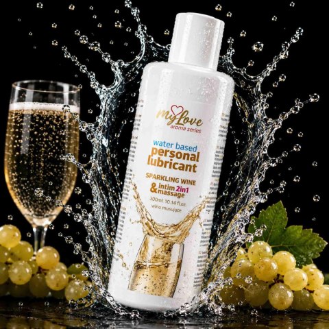 MyLove Aroma Series Intim&Massage 2in1 Sparkling Wine 300ml Boys of Toys Sp. z o.o.