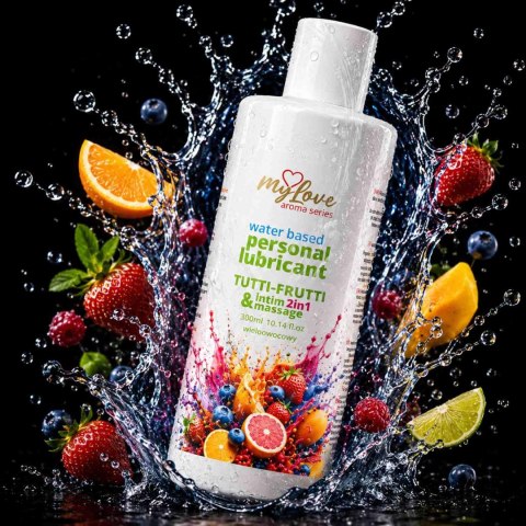 MyLove Aroma Series Intim&Massage 2in1 Tutti-Frutti 300ml Boys of Toys Sp. z o.o.