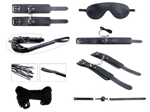 Secret Desires Black BDSM Kit 8pcs CNEX A.I.E.,S.L.