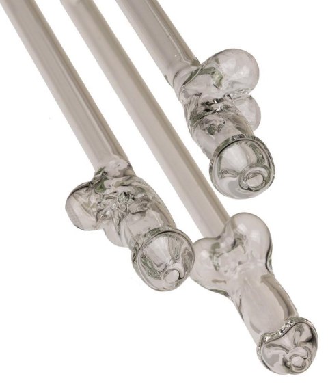 Glass Drinking Straw Willy x 4 ORION