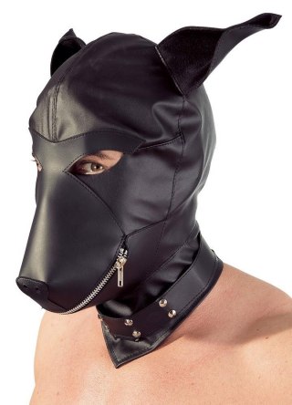 Imitation leather dog mask ORION