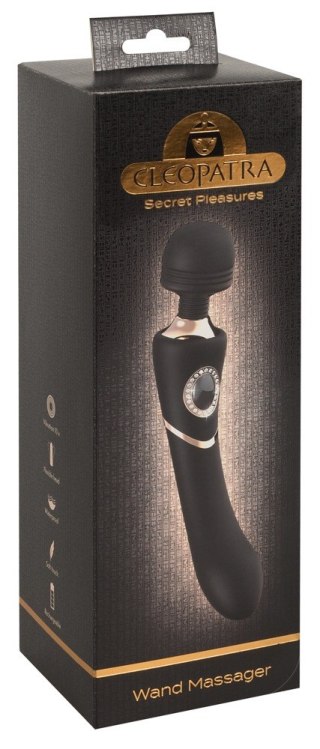 Masażer wand Cleopatra silikonowy USB 24 cm Cleopatra