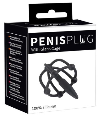 Penis Plug with Glans Cage ORION