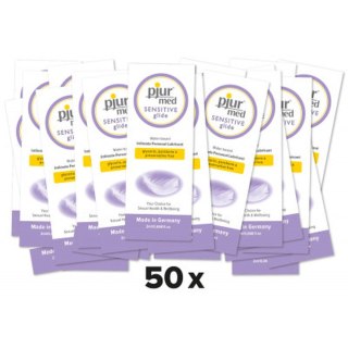 Żel-pjur 2 ml-MED Sensitive glide - 50 sztuk Pjur Group Luxemboyrg SA Group Luxemboyrg SA