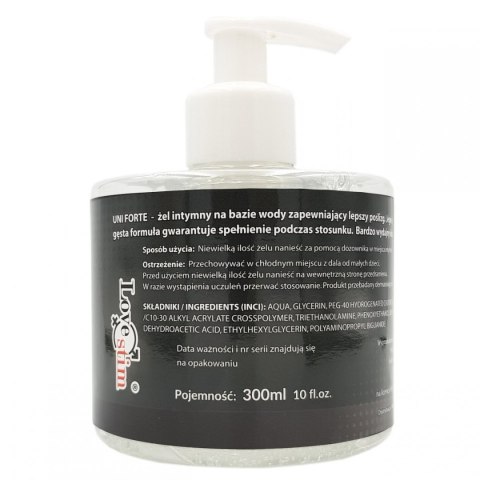 H2O FORTE 300ml GĘSTY LUBRYKANT UNIWERSALNY LoveStim