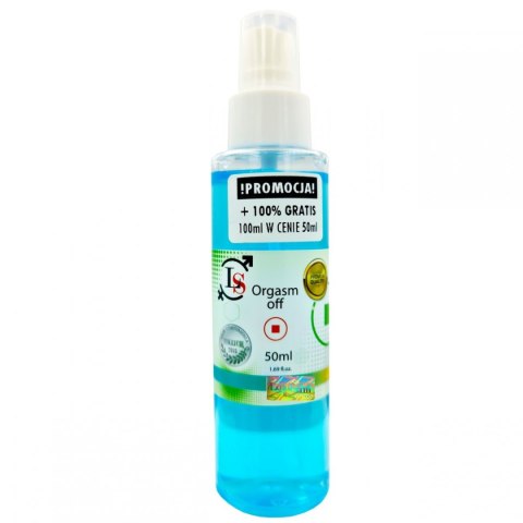 ORGASM OFF SPRAY 50ml NAJMOCNIEJ OPÓŹNIA WYTRYSK LoveStim