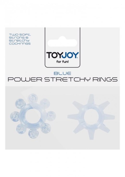 Power Stretchy Rings 2pcs Blue Boss of toys