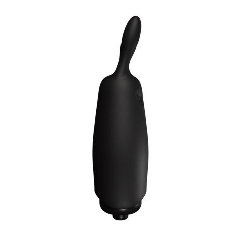 Stymulator-Wibrator - Lastic pocket vibe Rabbit Black Boss of toys