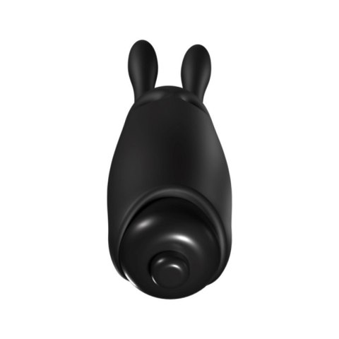 Stymulator-Wibrator - Lastic pocket vibe Rabbit Black Boss of toys