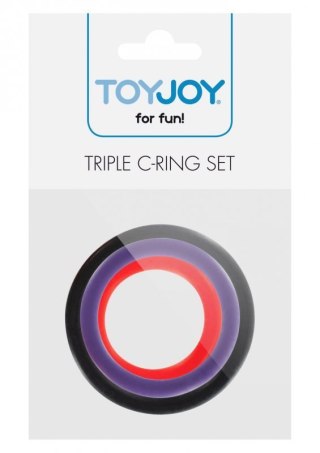 Triple Rings Multicolor 3pcs Multicolor Boss of toys