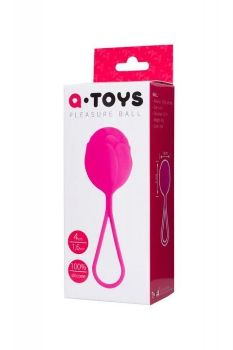 A-TOYS,Vaginal ball, Silicone, Pink, O 3.5 cm Boss of toys