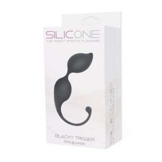 Kulki-PALLINE TRIGGER SILICONE BLACK Boss of toys